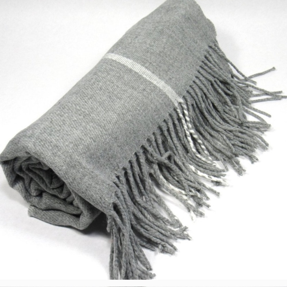 J.CREW Windowpane oversized Scarf Wrap